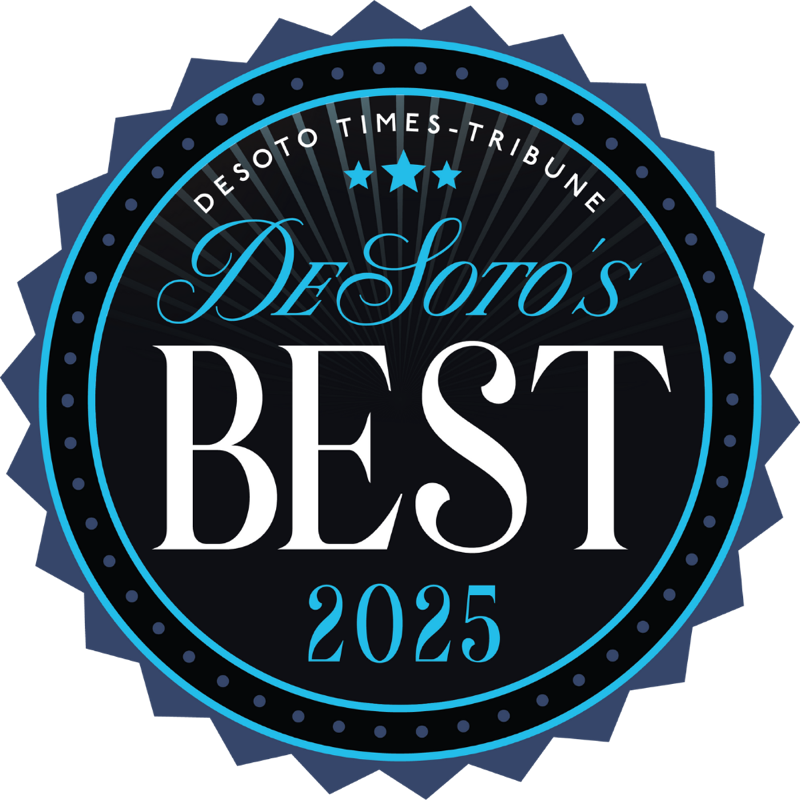 DeSoto's Best 2025 Award from DeSoto Times-Tribune